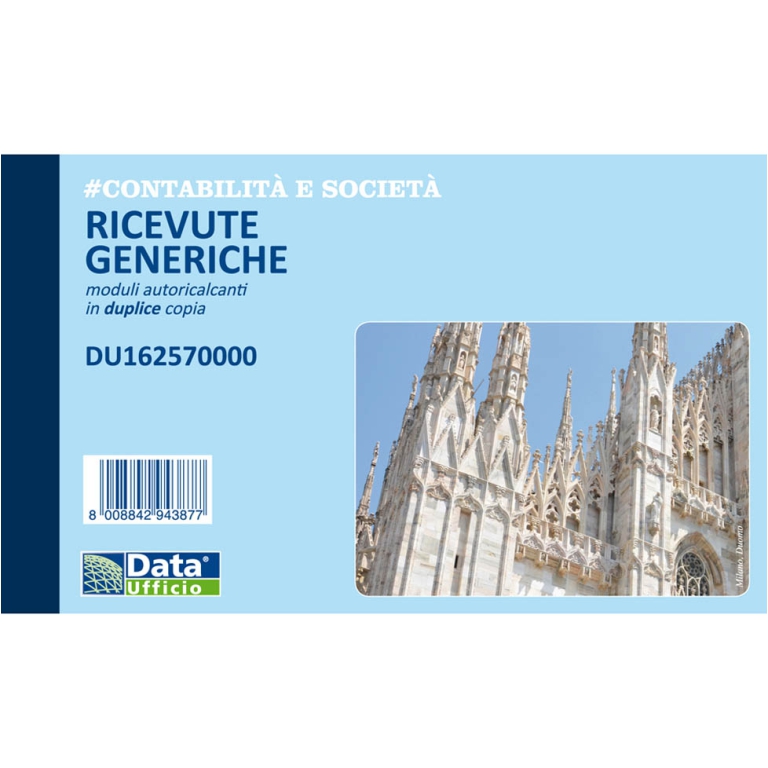 RICEVUTE 10X17 50X2COPIE GENERICHE CARTA CHIMICA 2