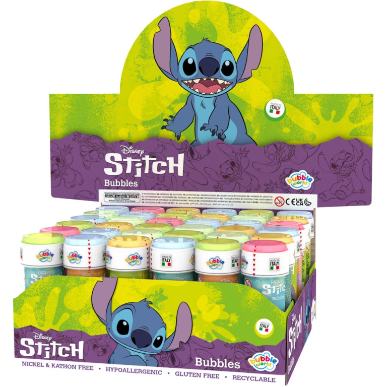 BOLLE SAPONE 60ML 36PZ LILO & STITCH 2