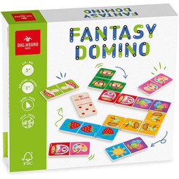 FANTASY DOMINO 3+ EDUCATIVO LEGNO