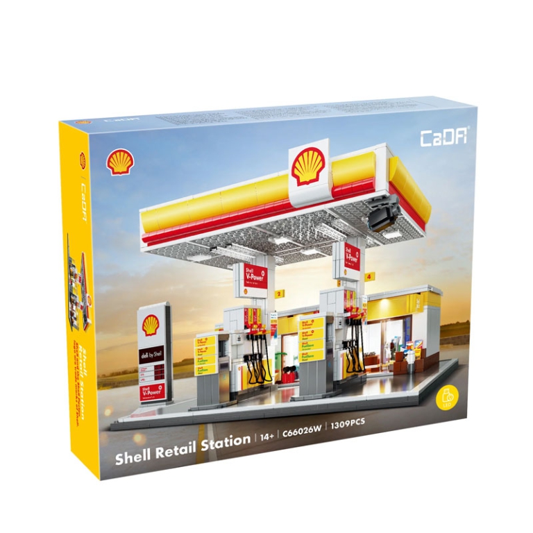 COSTRUZIONI STAZIONE DI SERVIZIO SHELL LED 1222PZ 2