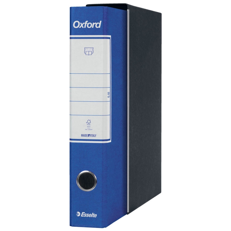 REGISTRATORI OXFORD 5CM  BLU COMMERCIALE 3