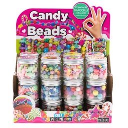 PERLINE CANDY BEADS IN BARATTOLO