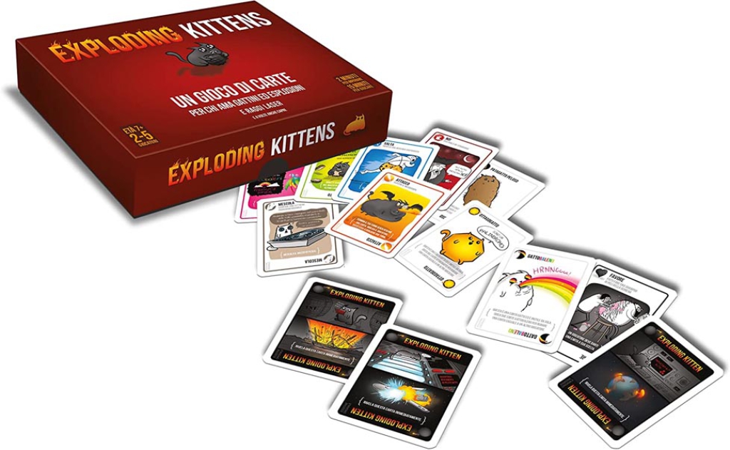 GIOCO EXPLODING KITTENS: vendita ingrosso con consegna veloce