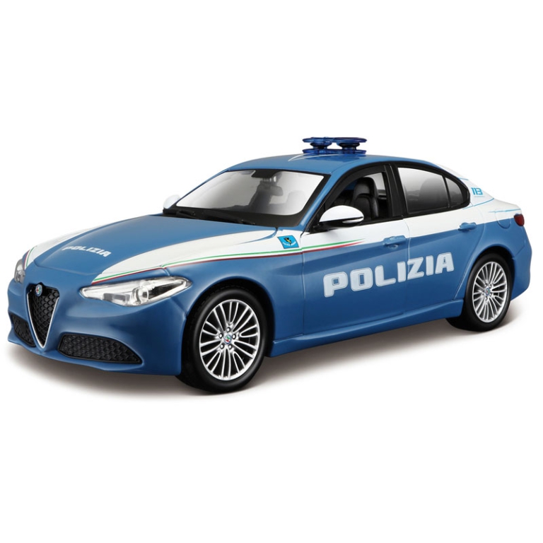 AUTO POLIZIA ASSORTIMENTO 1:24 2