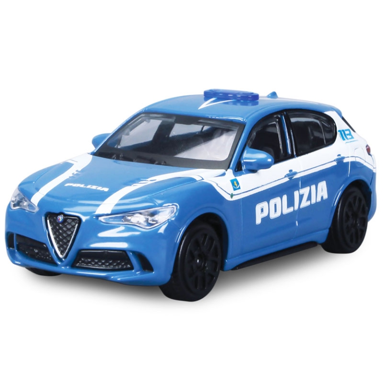 AUTO POLIZIA ASSORTIMENTO 1:24 5