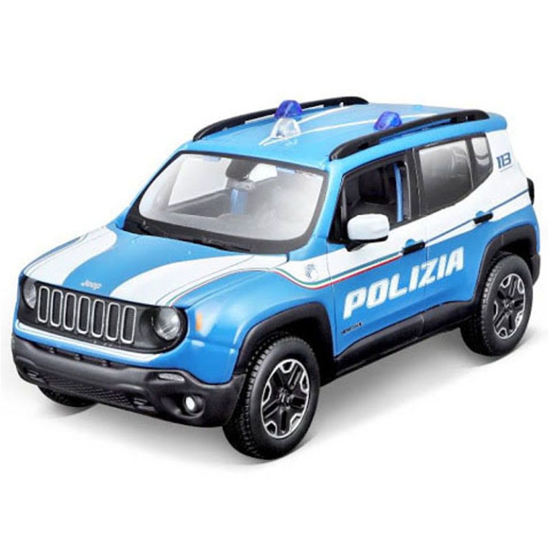 AUTO JEEP RENEGADE POLIZIA 1:24