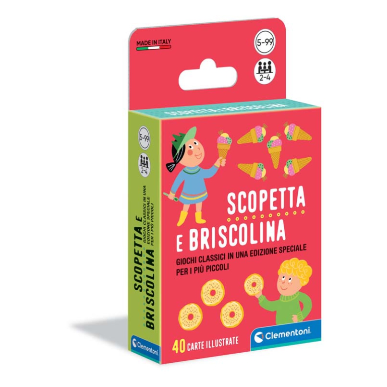 CARTE DA GIOCO SCOPETTA E BRISCOLINA