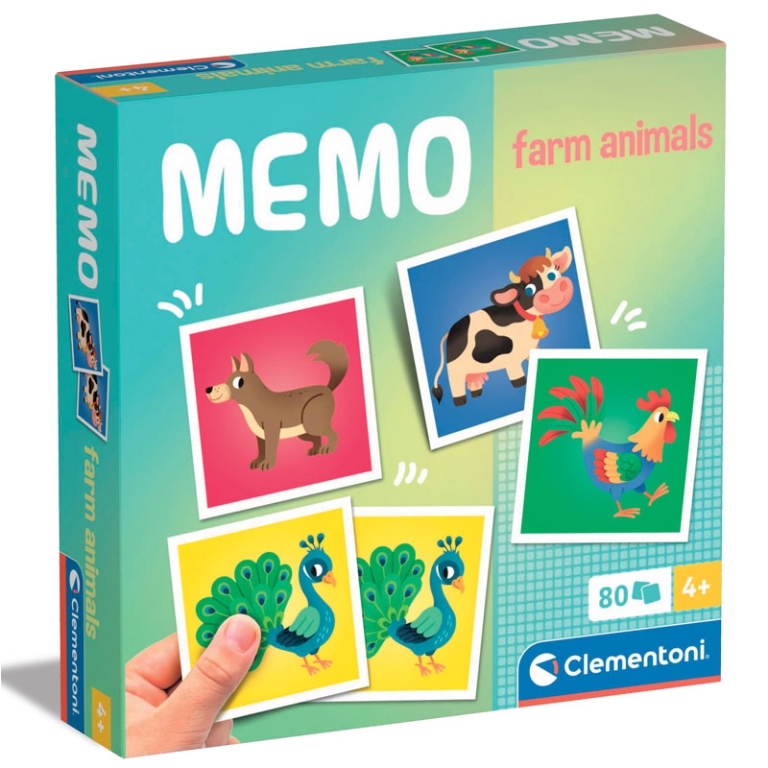 MEMO GAMES ANIMALI DELLA FATTORIA