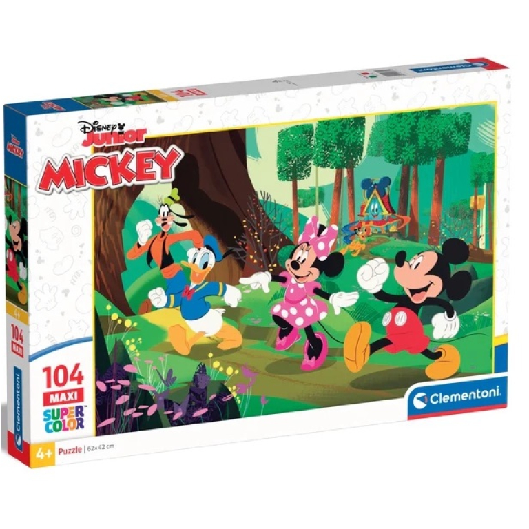 PUZZLE 104PZ MAXI MICKEY AND FRIENDS 4+ ANNI