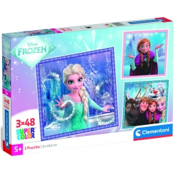 PUZZLE 3X48 FROZEN