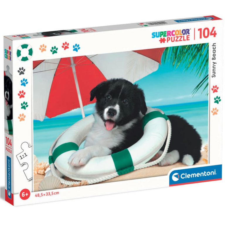 PUZZLE 104PZ SUNNY BEACH 6+ ANNI