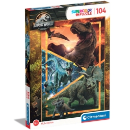 PUZZLE 104PZ JURASSIC WORLD 6+ ANNI