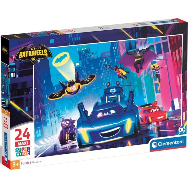 PUZZLE 24PZ BATWHEELS    3+ ANNI