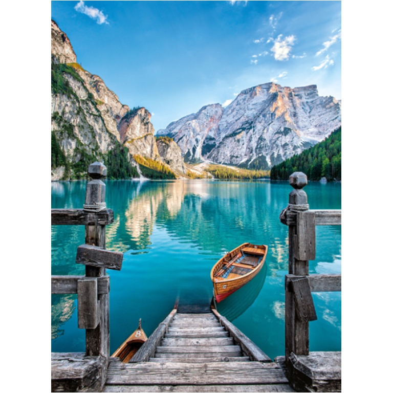 PUZZLE 500PZ LAGO DI BRAIES 2