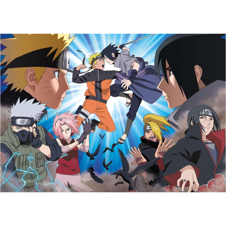 PUZZLE 500PZ ANIME CUBE  NARUTO 2