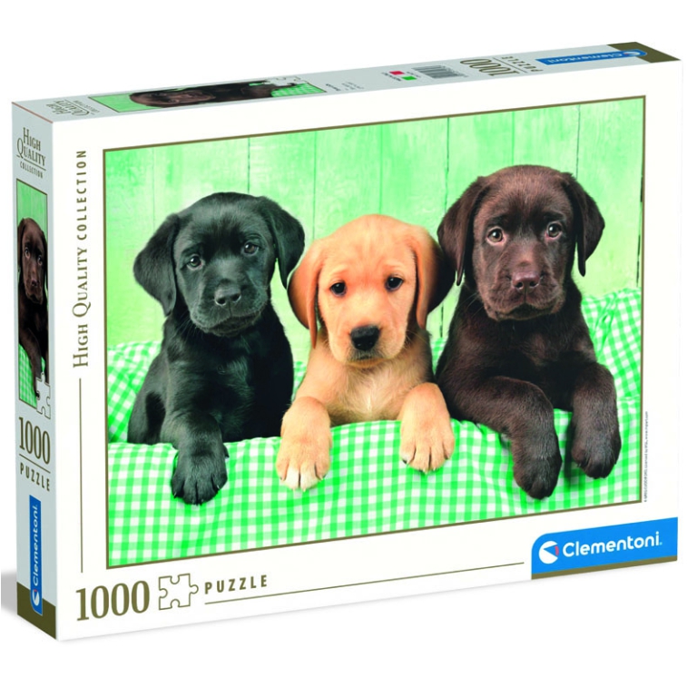 PUZZLE 1000PZ I TRE LABRADOR