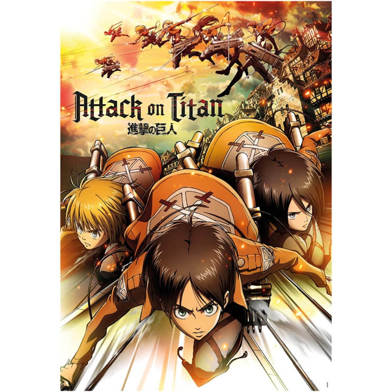 PUZZLE 1000PZ ATTACK ON TITANS 2