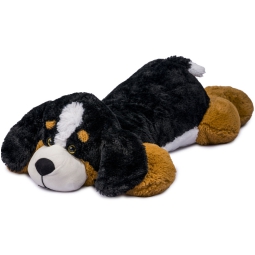 PELUCHE CANE 100CM MARRONE DISTESO