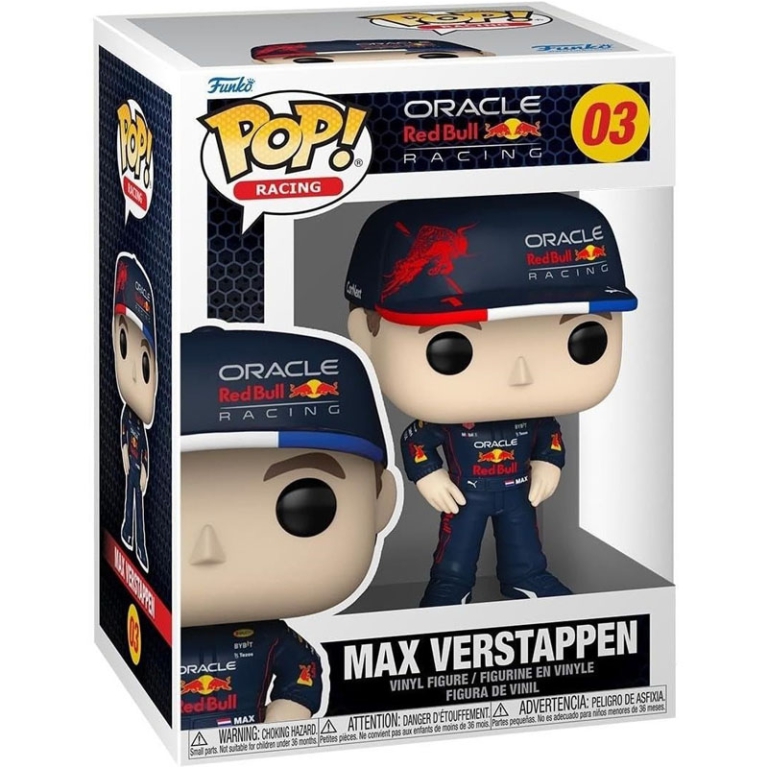 FUNKO POP 03 MAX VERSTAPPEN 9CM