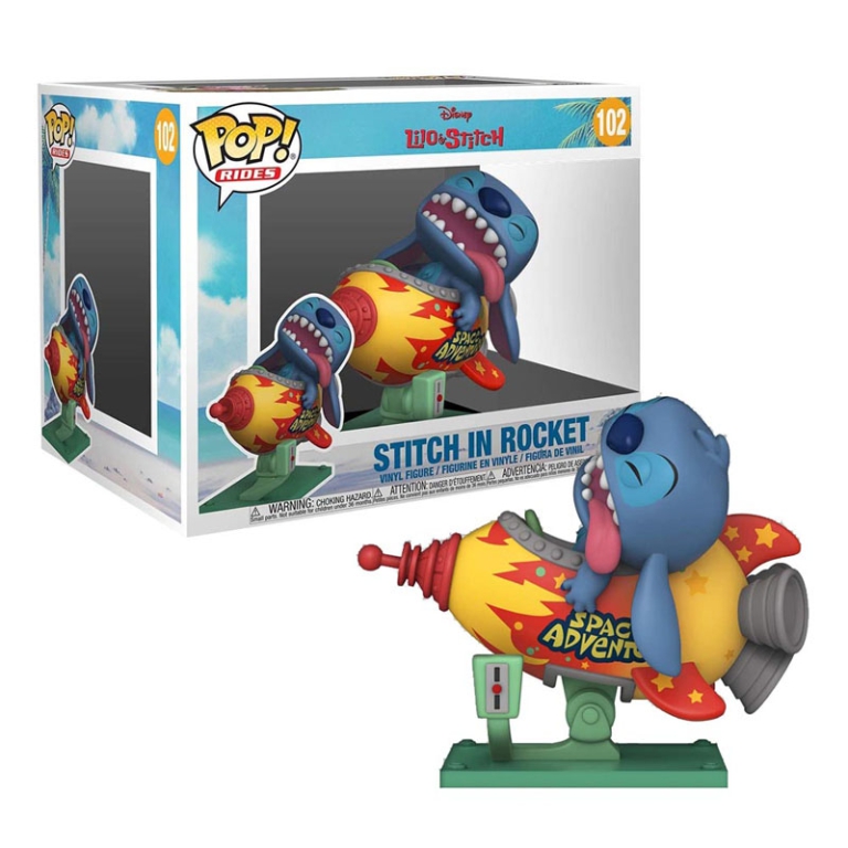 FUNKO POP 102 DISNEY STITCH IN ROCKET 20CM