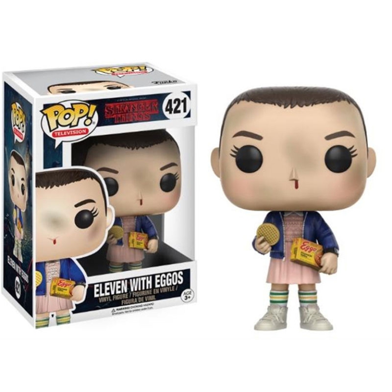 FUNKO POP 421 STRANGER THINGS ELEVEN WITH EGGO 9CM