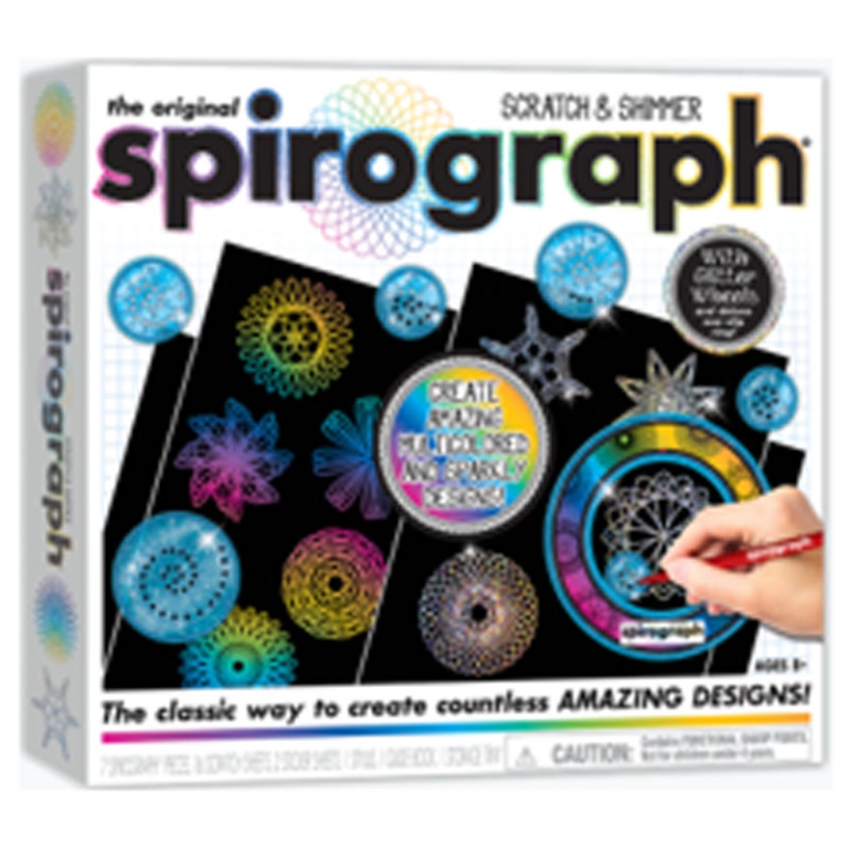 SPIROGRAPH SCRATCH AND   SHIMMER