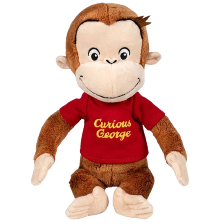 PELUCHES GEORGE 25CM CON MAGLIETTA