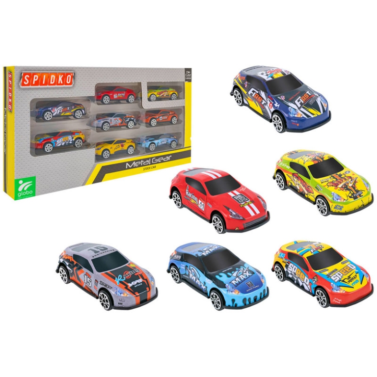 CONFEZIONE 8 AUTO DIE CAST 1:64