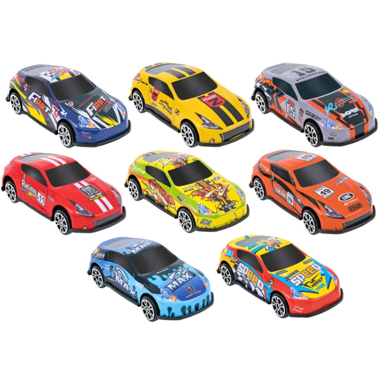 CONFEZIONE 8 AUTO DIE CAST 1:64 3