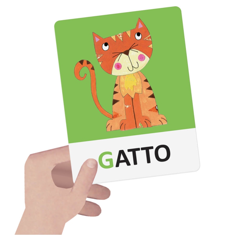 FLASHCARDS ALFABETO TATTILE E FONETICO MONTESSORI 2