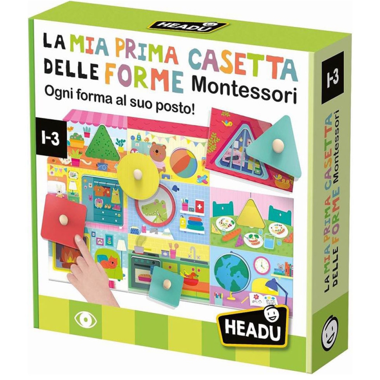 LA MIA PRIMA CASETTE DELLE FORME MONTESSORI