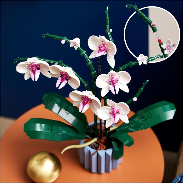 LEGO BOTANICAL COLLECTION ORCHIDEA 3