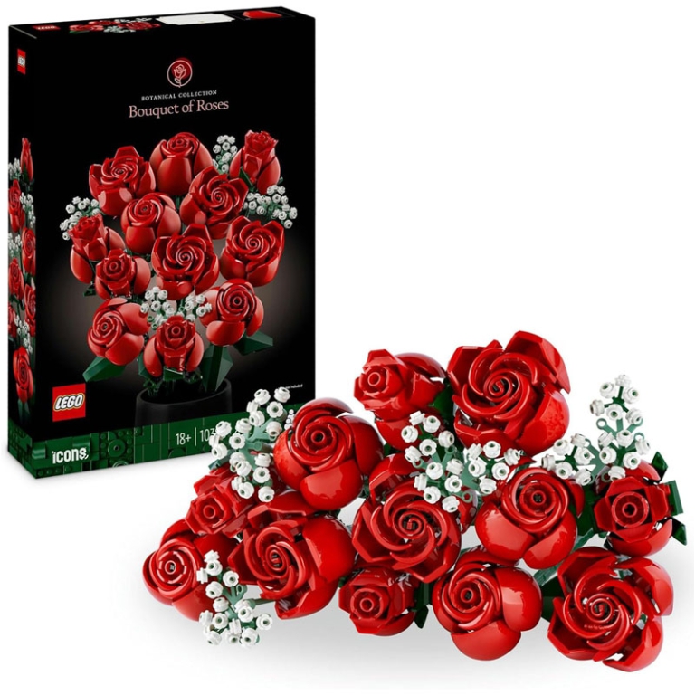 LEGO BOTANICAL COLLECTION MAZZO DI ROSE