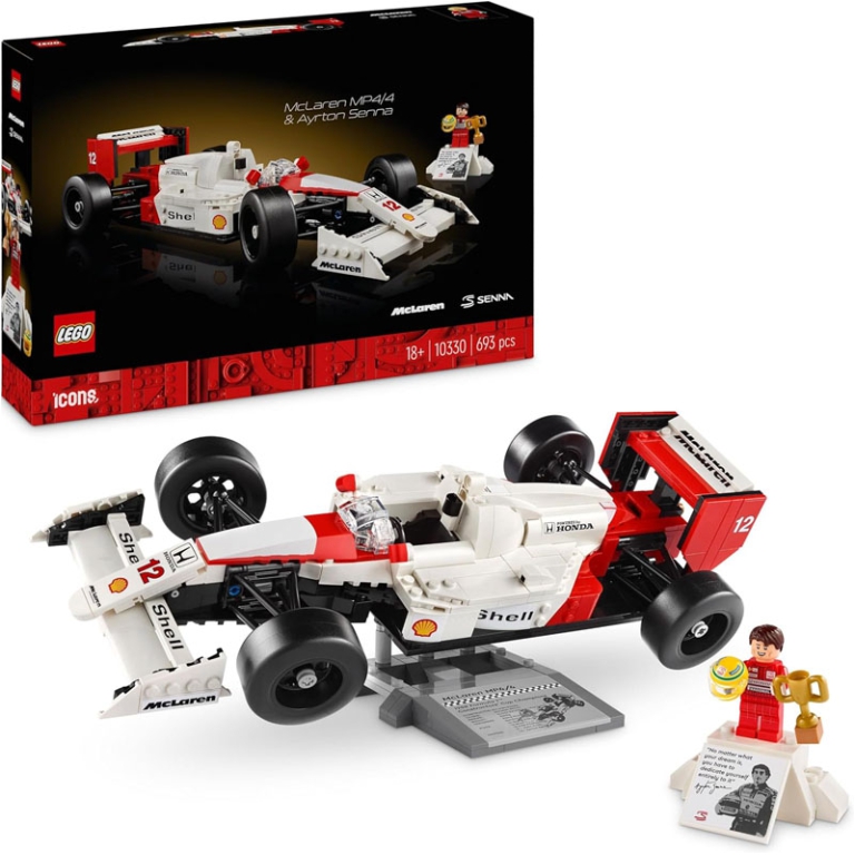 LEGO ICONS MCLAREN MP4/4 E AYRTON SENNA