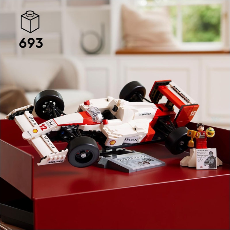 LEGO ICONS MCLAREN MP4/4 E AYRTON SENNA 2