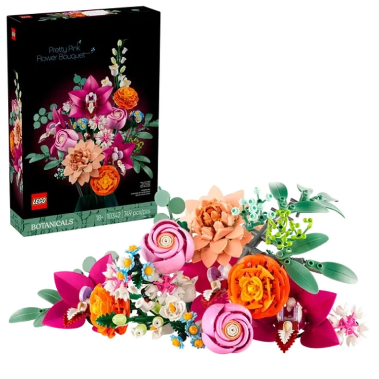 LEGO BOTANICAL COLLECTION BOUQUET DI FIORI ROSA