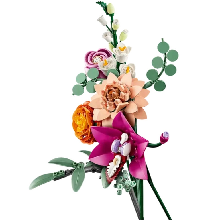 LEGO BOTANICAL COLLECTION BOUQUET DI FIORI ROSA 3