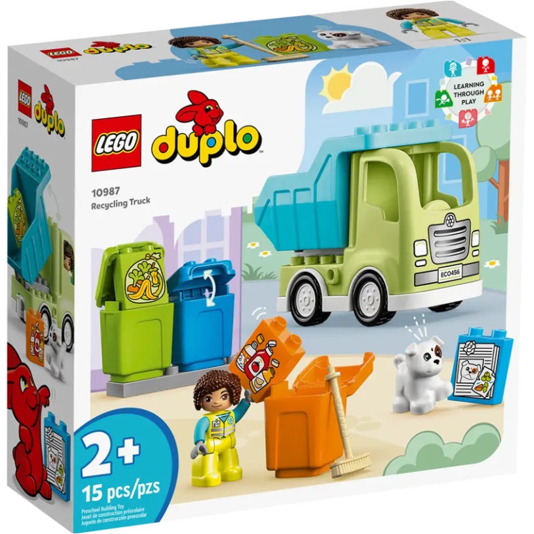 LEGO DUPLO CAMION RICICLO RIFIUTI