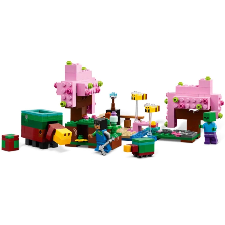 LEGO MINECRAFT GIARDINO  IN FIORE 2