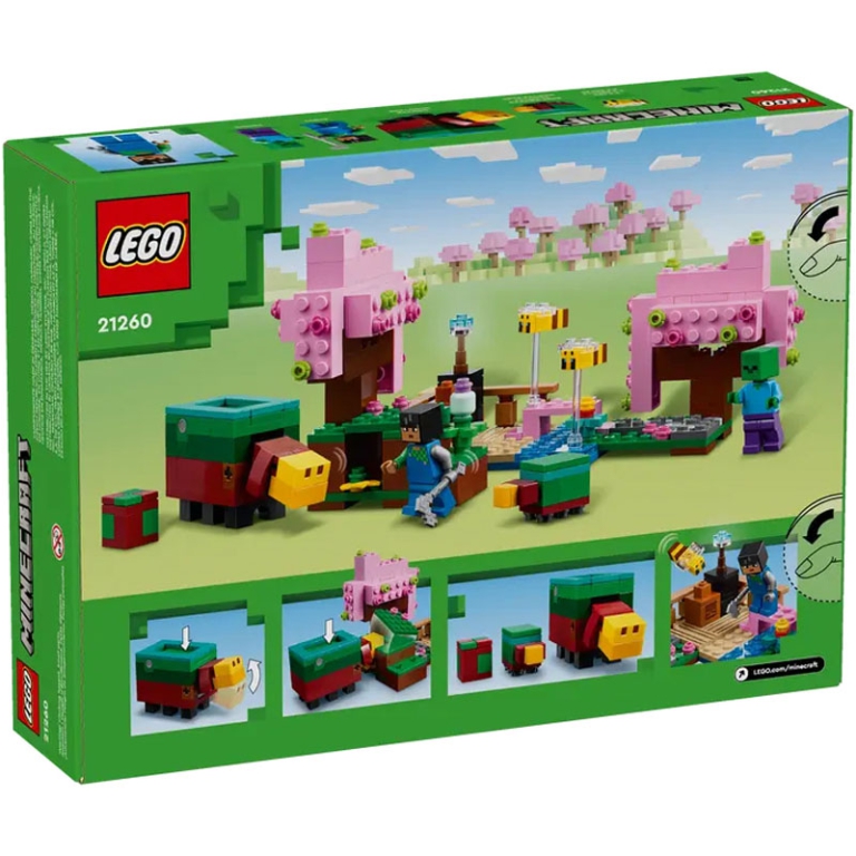 LEGO MINECRAFT GIARDINO  IN FIORE 5