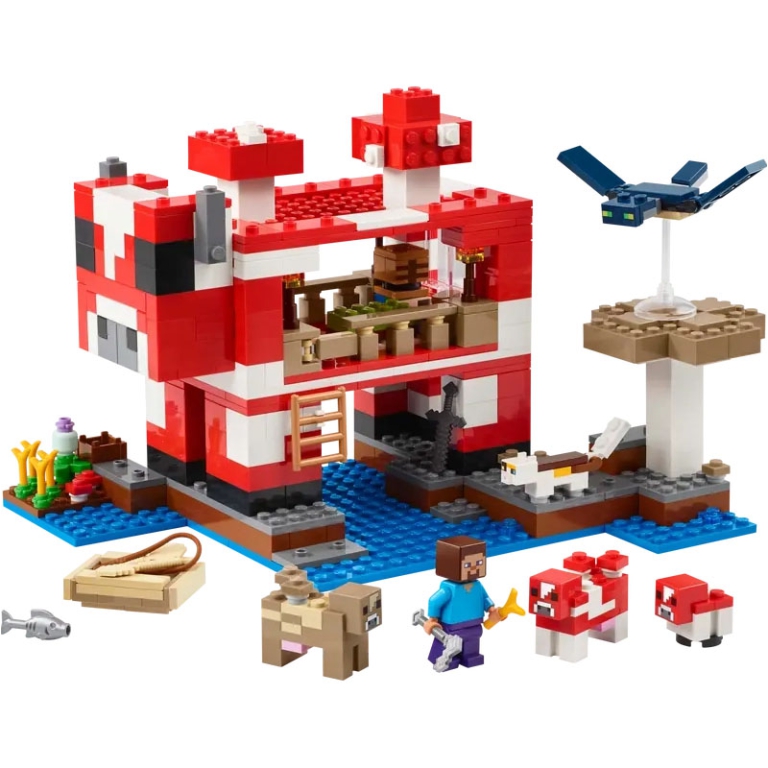 LEGO MINECRAFT LA CASA   DEL MOOSHROOM 2