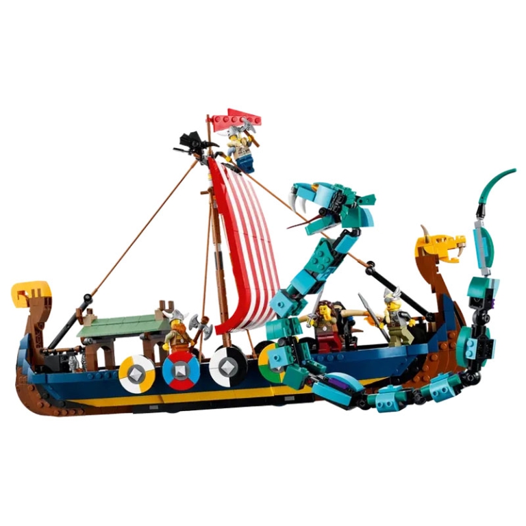 LEGO CREATOR NAVE VICHINGA E JORMUNGANDR 2