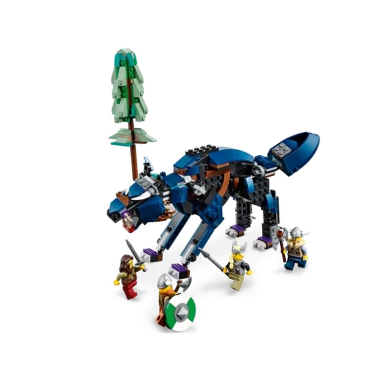 LEGO CREATOR NAVE VICHINGA E JORMUNGANDR 5