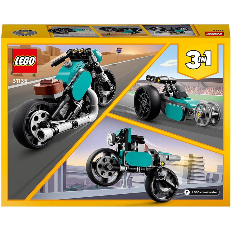 LEGO CREATOR MOTOCICLETTA VINTAGE 3