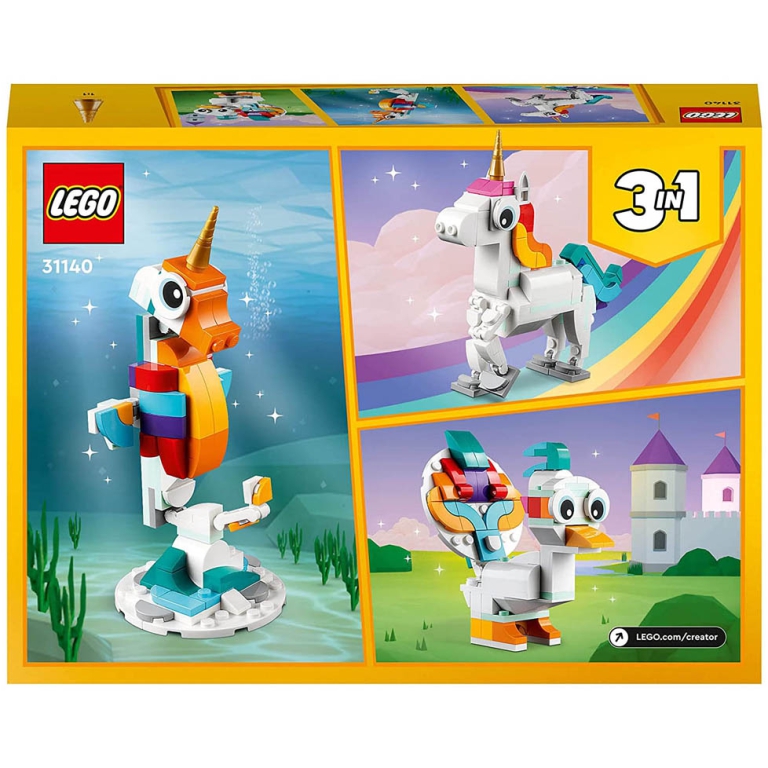 LEGO CREATOR UNICORNO MAGICO 3