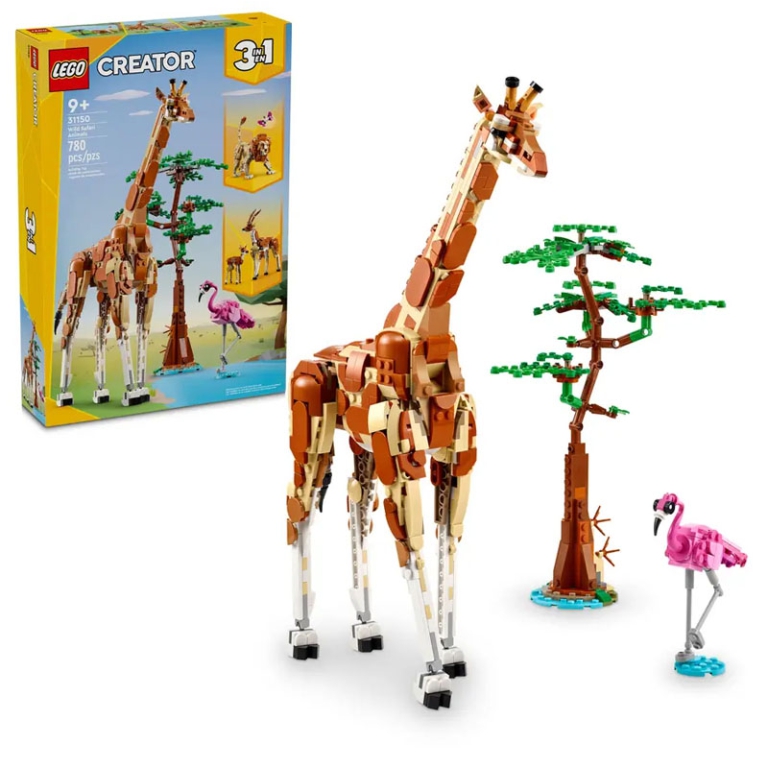 LEGO CREATOR ANIMALI DEL SAFARI