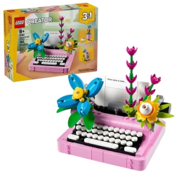 LEGO CREATOR MACCHINA DA SCRIVERE CON FIORI