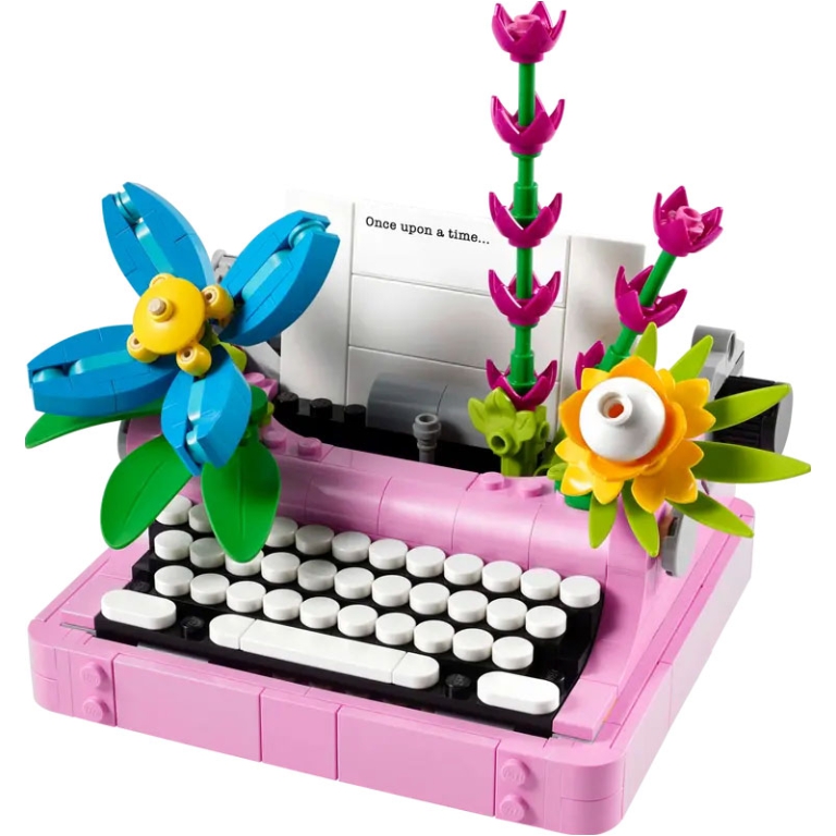 LEGO CREATOR MACCHINA DA SCRIVERE CON FIORI 2