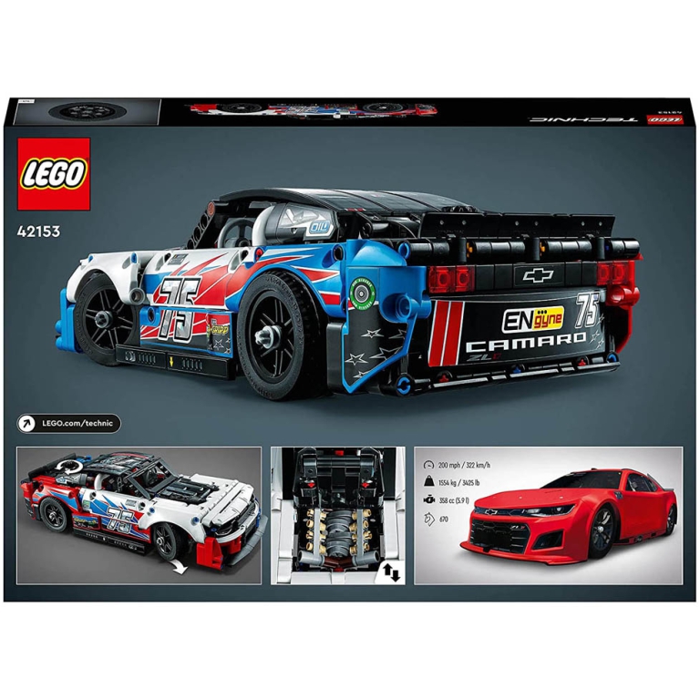 LEGO TECHNIC CHEVROLET CAMARO NASCAR 3