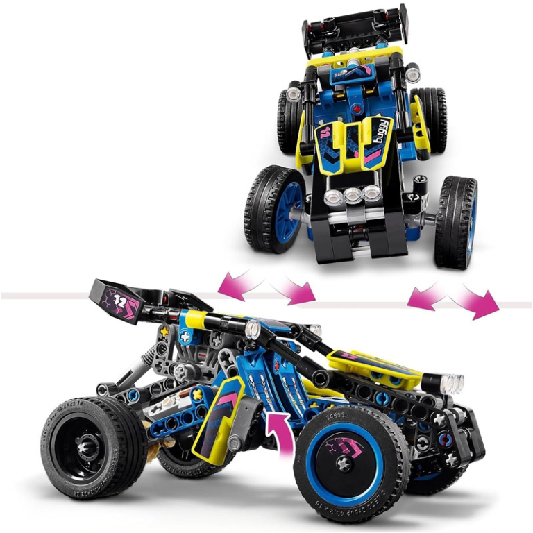 LEGO TECHNIC BUGGY DA CORSA 3